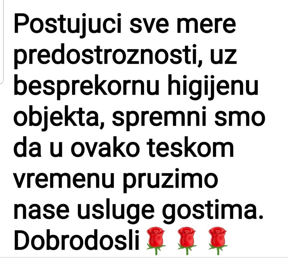 Apartment A&D Pančevo Eksteriør bilde